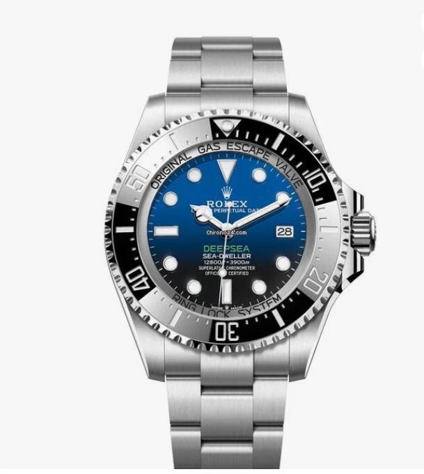 Rolex Sea-Dweller Deepsea 44mm D-Blue James Cameron 136660 swiss cheap watch 