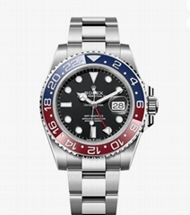 Rolex 2025 GMT-Master II 40mm Pepsi Oyster 126710BLRO swiss luxury watches sale 