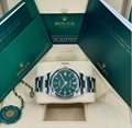 Rolex 2025 Oyster Perpetual 36mm Green 126000-0005 designer cheap swiss watch