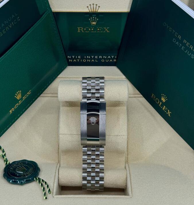 Rolex Datejust 41mm Wimbledon Slate Jubilee 126300-0014 dhgate best watch seller