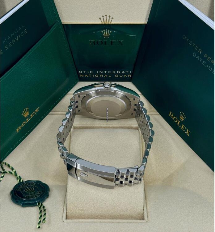 Rolex Datejust 41mm Wimbledon Slate Jubilee 126300-0014 dhgate best watch seller