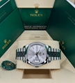 Rolex 2025 Datejust 41mm Silver Jubilee 126300-0004 Men luxury brand swiss watch