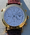 Longines Francillon 18kt Gold Rattrapante Chrono Men swiss luxury watch watches 