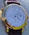 Longines Francillon 18kt Gold Rattrapante Chrono Men swiss luxury watch watches 