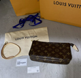 LV Louis Vuitton Pochette Accessories Shoulder Bag in Monogram Women handbag LV 