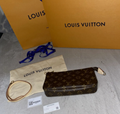 LV Louis Vuitton Pochette Accessories Shoulder Bag in Monogram Women handbag LV 