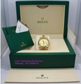 Rolex President 40mm Day-Date 228238 18K Yellow Gold Champagne Roman Dial NEW
