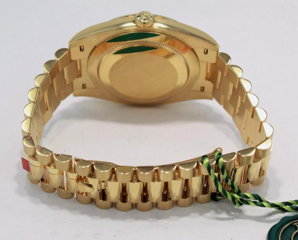 Rolex President 40mm Day-Date 228238 18K Yellow Gold Champagne Roman Dial NEW