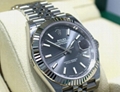 Rolex Datejust 126334 41mm Jubilee Rhodium Dial 18K White Gold Bezel Watch NEW