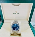 Rolex Datejust 126334 41mm Oyster Esfera Azul 18K Oro Blanco Bisel Reloj Nuevo