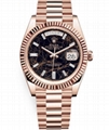 Rolex President 40mm Day-Date 228235 18K Rose Gold Chocolate Motif Dial 