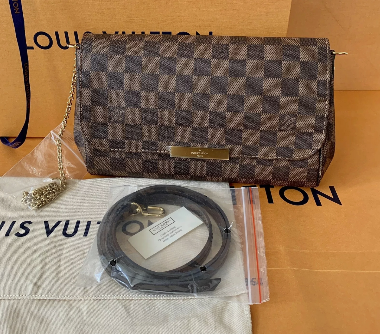 NEW               Mini Pochette Accessoires Chain Pouch Monogram HOT GIFT  11