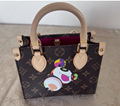 Louis Vuitton TM Onthego BB Bag M13668 Panda Murakami Crossbody Shoulder Purse LV tote handbag