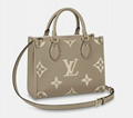 Louis Vuitton ONTHEGO PM Tote Shoulder Bag M45779 Monogram Empreinte lv handbag 
