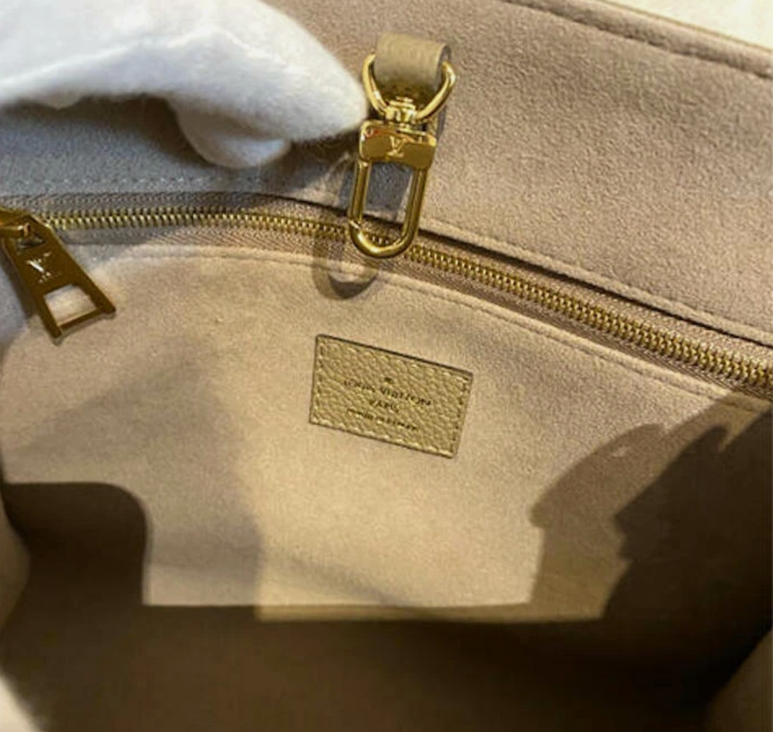 Louis Vuitton ONTHEGO PM Tote Shoulder Bag M45779 Monogram Empreinte lv handbag 