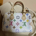 Louis Vuitton x Takashi Murakami Nano Speedy M13391 Genuine 2025 lv bag cheap 