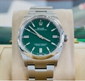 Rolex Oyster Perpetual OP 36mm 126000 Factory Green Dial Oyster Bracelet swiss 
