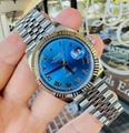 Rolex Datejust 126334 41mm Jubilee Blue Dial 18K White Gold Bezel Watch swiss 