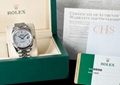 Rolex Datejust 126334 41mm Bianco Quadrante Romano 18K Oro Ghiera Nuovo Orologio