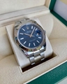 Rolex Datejust 126334 41mm Bianco Quadrante Romano 18K Oro Ghiera Nuovo Orologio