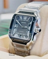 Cartier Santos de Cartier Large Size WSSA0037 ADLC Bezel Steel Watch