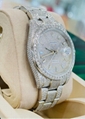 Rolex Datejust 41 126300 Full Custom Diamond Pave Set Baguette Dial UNWORN B/PPR