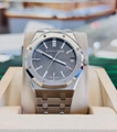 Audemars Piguet Royal Oak Automático 15510ST.OO.1320ST.10 Esfera Gris 41mm Acero
