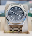 Audemars Piguet Royal Oak Automático 15510ST.OO.1320ST.10 Esfera Gris 41mm Acero