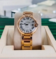 Cartier Tank Française WSTA0067 36.7mm Large Silvered Roman Dial Box/Paper lady