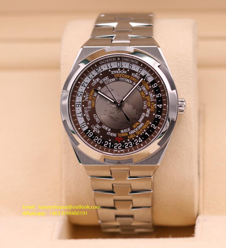 Vacheron Constantin Overseas Chronograph Blue Dial 5500V/110A-B148 Luxury swiss  13