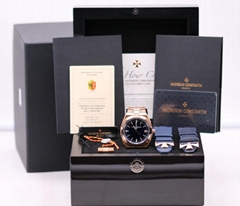 Vacheron Constantin Overseas Rose Gold Blue Dial 4500V/110R-B705 luxury swiss 