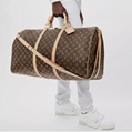 New Louis Vuitton Keepall Bandouliere 60 Monogram Travel Bag LV handbag men sale
