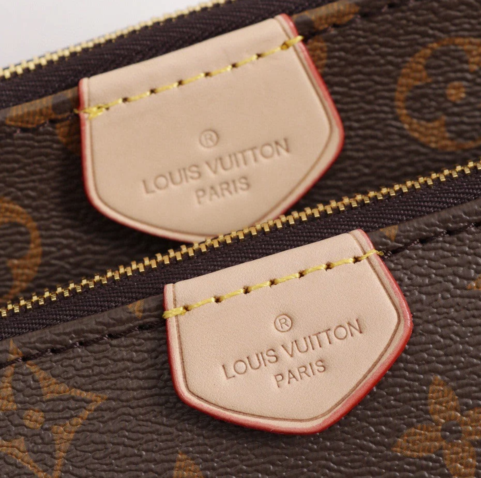 Louis Vuitton Multi Pochette Accessoires Monogram Canvas Fall/Winter Collection M44840, Rose Clair