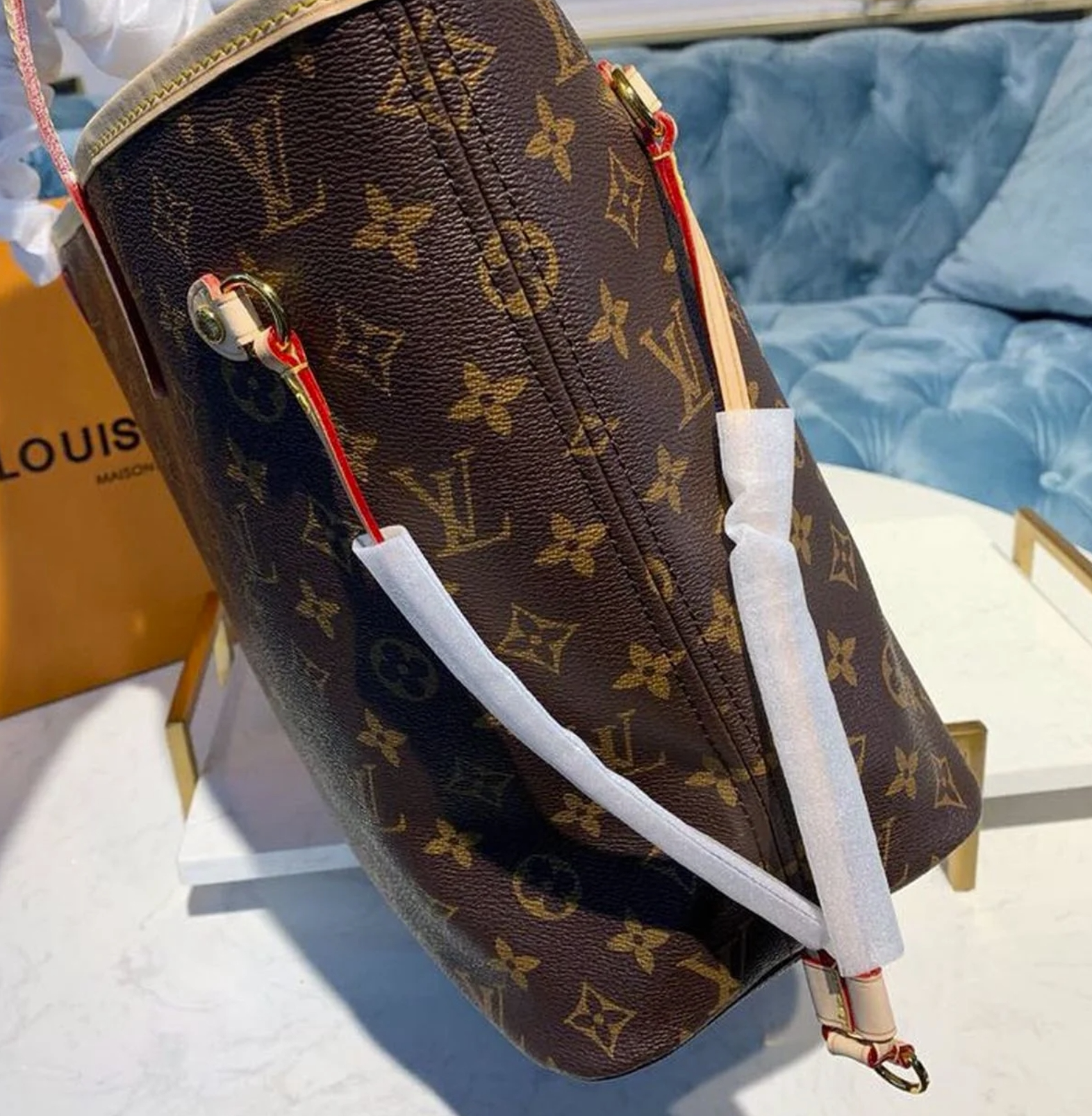 Louis Vuitton Multi Pochette Accessoires Monogram Canvas Fall/Winter Collection M44840, Rose Clair