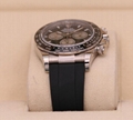 Rolex Daytona White Gold Black Dial Oysterflex 126519LN Luxury swiss brand sale 