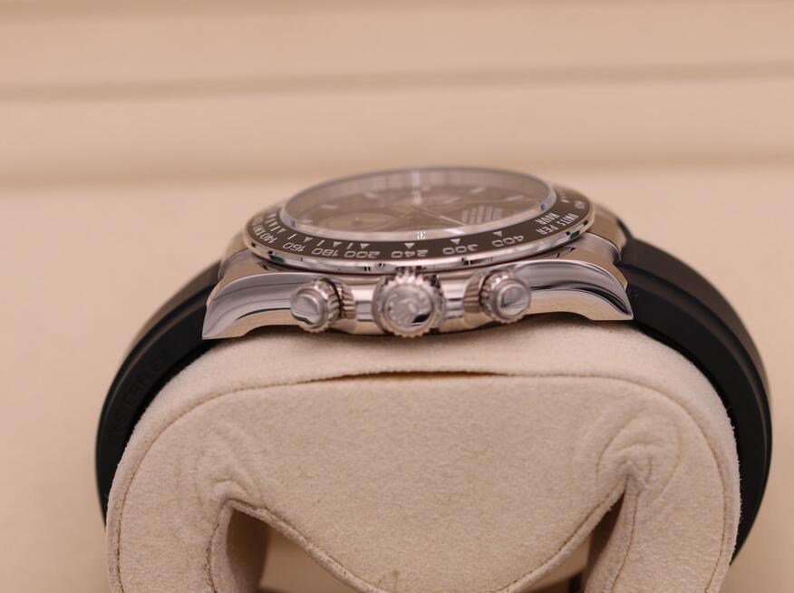 Rolex Daytona White Gold Black Dial Oysterflex 126519LN Luxury swiss brand sale 