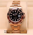 Rolex GMT-Master II Rose Gold Rootbeer 126715CHNR buy cheap watches luxury swiss
