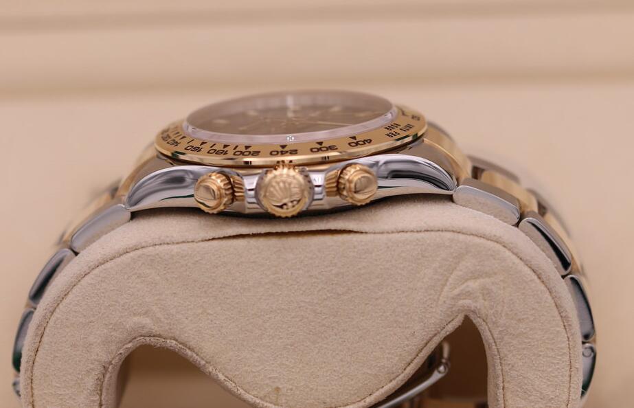 Rolex Daytona Two-Tone Black Dial 116503 best cheap gold watches luxury swiss