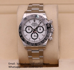 Rolex Daytona White Dial 126500LN buy cheap branded watches replica swiss watch 