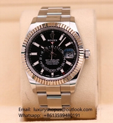 Rolex Sky-Dweller Black Dial Oyster 326934 swiss automatic bulk cheap watches