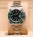 Rolex Submariner Date 40 Hulk 116610LV Luxury men best swiss watch to buy online