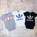 Adidas Baby Clothes Set Newborn Infants Toddler Kids Set Girl Boy Romper Jumps