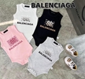 Balenciaga Newborn Infant Baby Clothes Set Kids Girl Boy Romper Jumpsuit Toddler