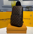 Louis Vuitton Avenue Sling Bag 32cm Monogram Canvas Spring Summer LV handbag bag