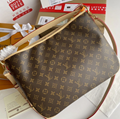 Louis Vuitton Delightful PM Monogram Canvas Natural For Women, Women’s Handbags, Shoulder Bags 33cm LV M40352