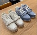 Louis Vuitton 1AHTO6 LV Trainer Sneaker Monogram Virgil Abloh basketball sneaker