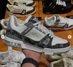               Grey 1ADF5C     rainer Sneaker Virgil Abloh Monogram denim shoes
