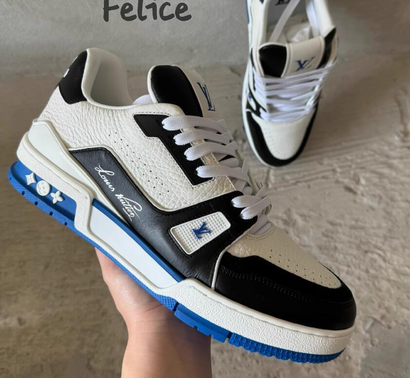 1AHDN2     rainer Sneaker White               Virgil Abloh Monogram denim shoes 14