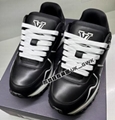 Louis Vuitton 1AHSRL Run Away Maxi Sneaker 2025 lightweight Plain calf leather running shoes