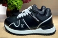 Louis Vuitton 1AHSRL Run Away Maxi Sneaker 2025 lightweight Plain calf leather running shoes